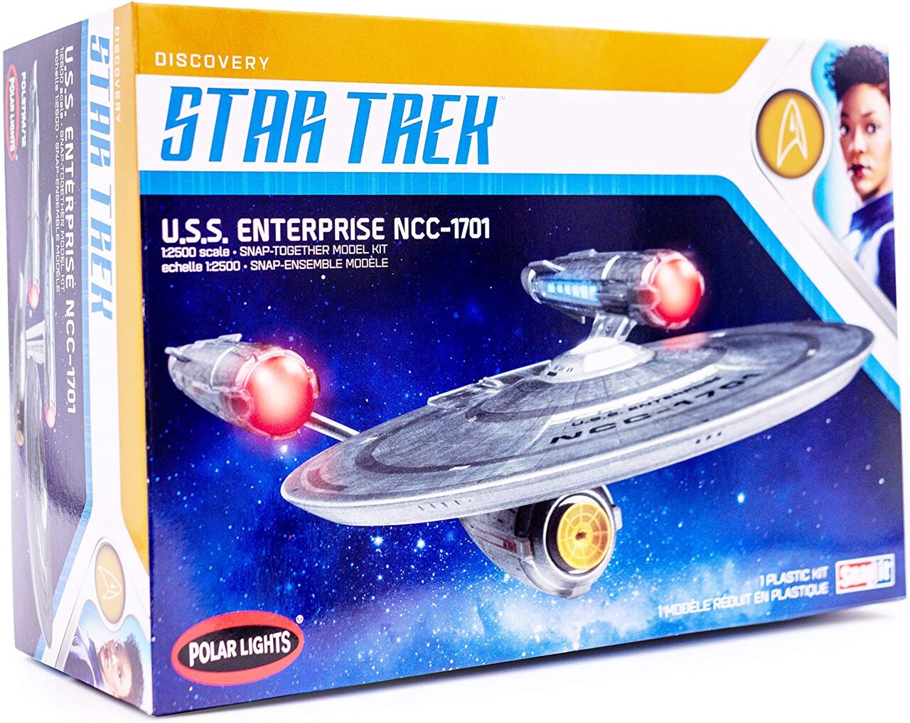 Round2 44951 Star Trek USS Enterprise NCC-1701 1:2500 Plastic Model
